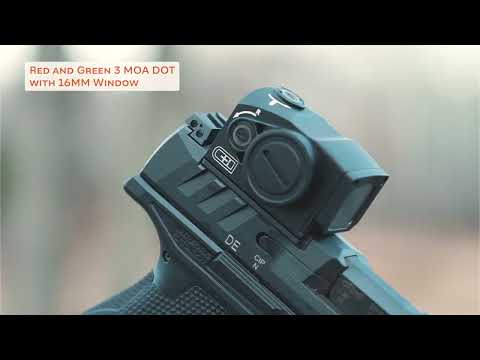 C&H DUTY XL 3 MOA Miniature Red Dot
