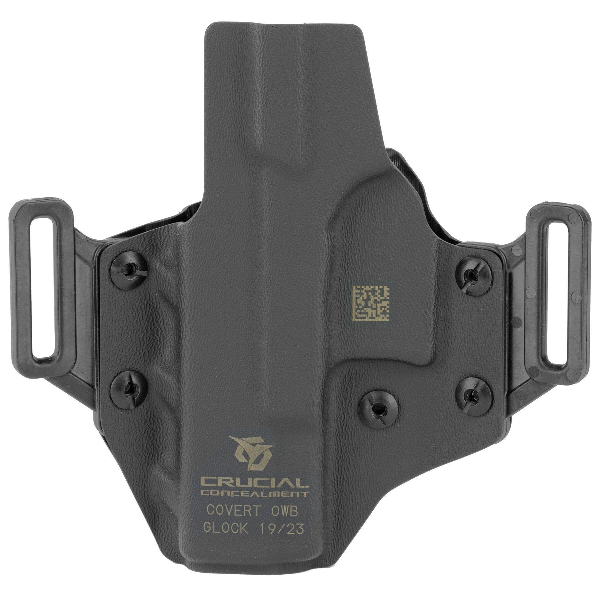 CRUCIAL OWB FOR GLOCK 19 RH BLK