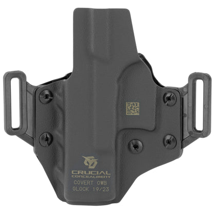 CRUCIAL OWB FOR GLOCK 19 RH BLK