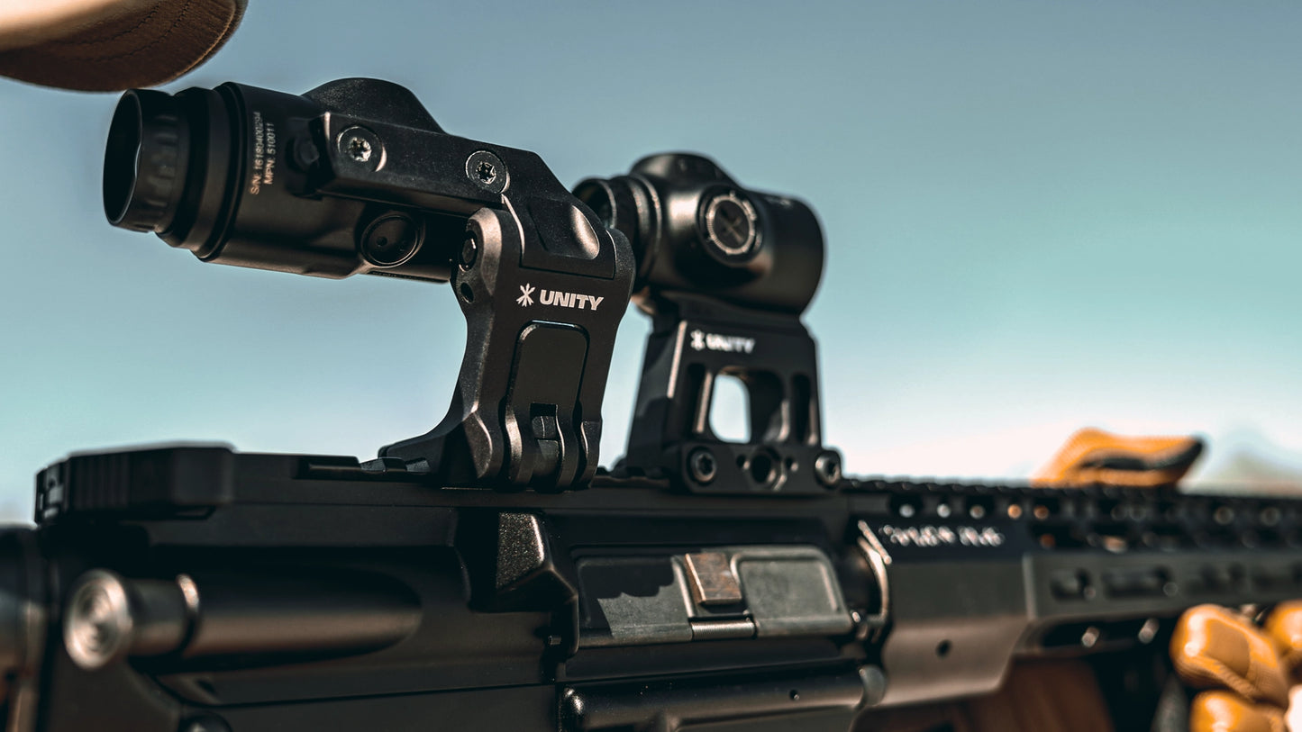 Unity Tactical FAST Flip-to-Center Primary Arms Magnifier Mount