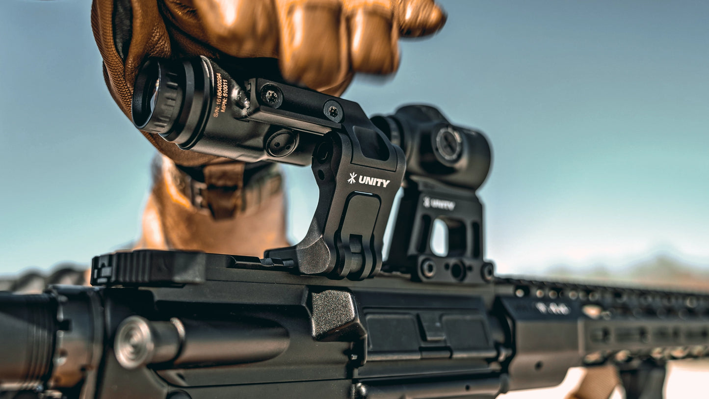 Unity Tactical FAST Flip-to-Center Primary Arms Magnifier Mount
