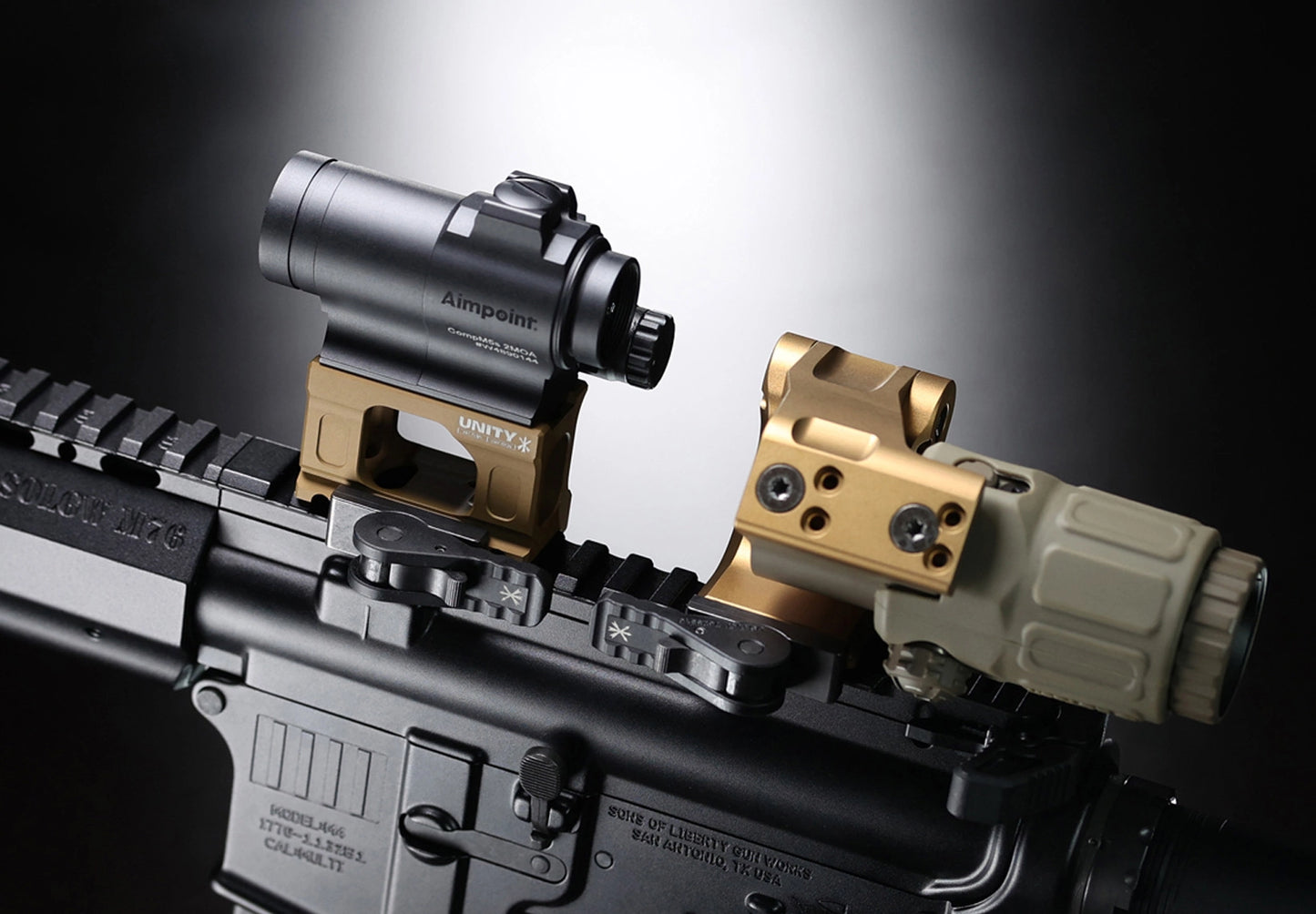 Unity Tactical FAST MICRO-S Aimpoint CompM5 Optic Mount