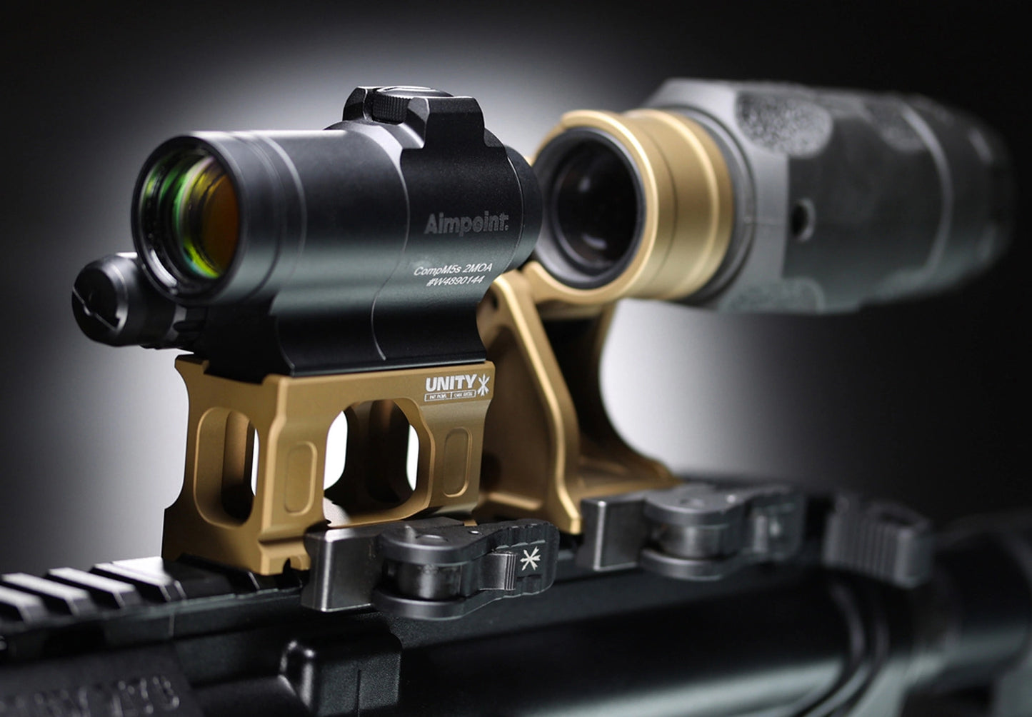 Unity Tactical FAST MICRO-S Aimpoint CompM5 Optic Mount
