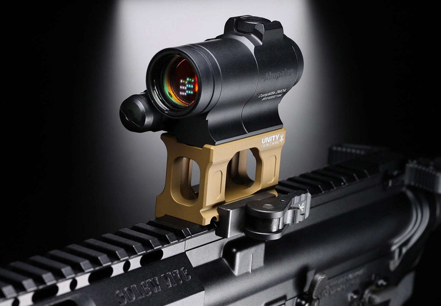 Unity Tactical FAST MICRO-S Aimpoint CompM5 Optic Mount